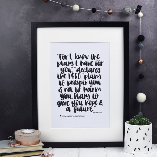 Hope and a Future Print