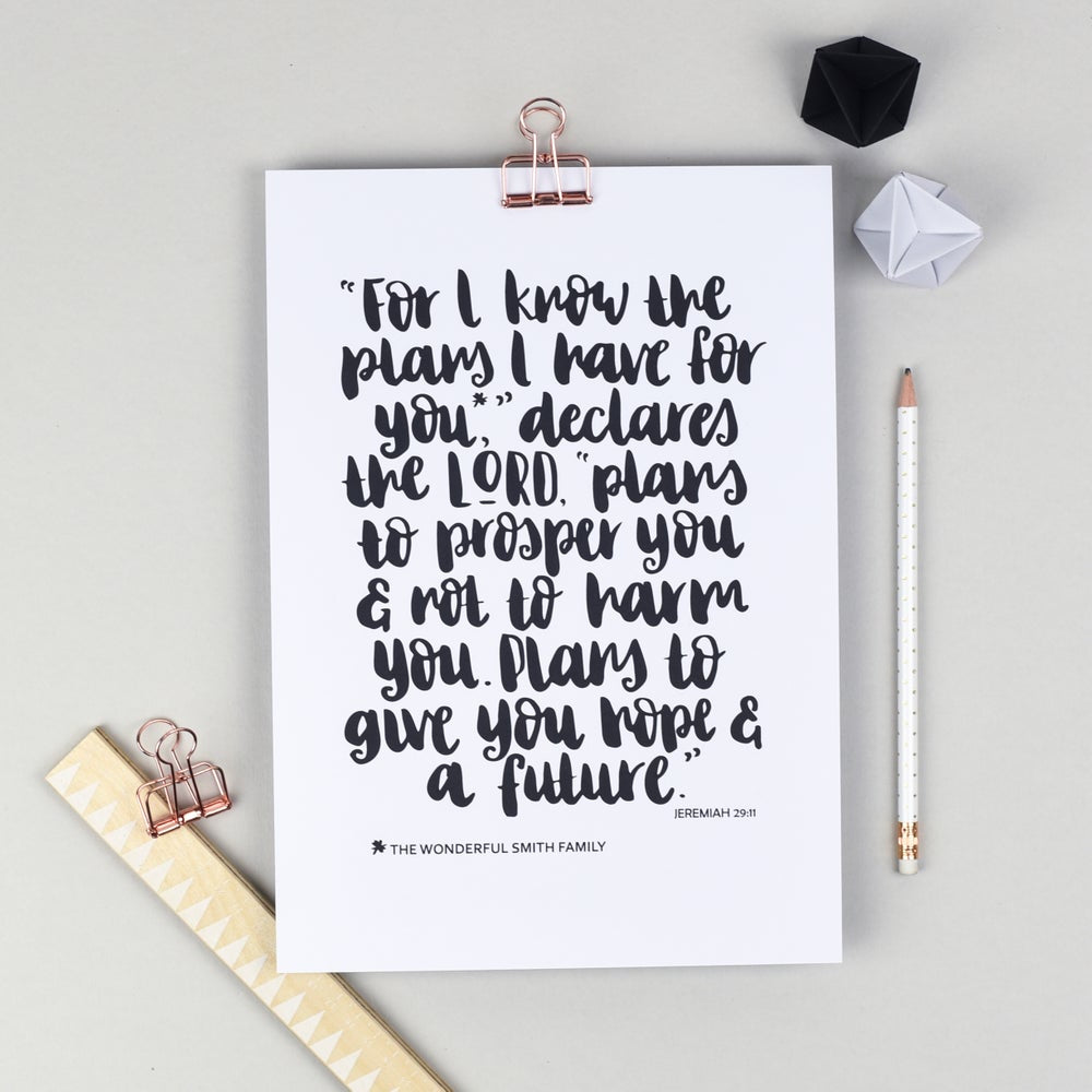 Hope and a Future Print