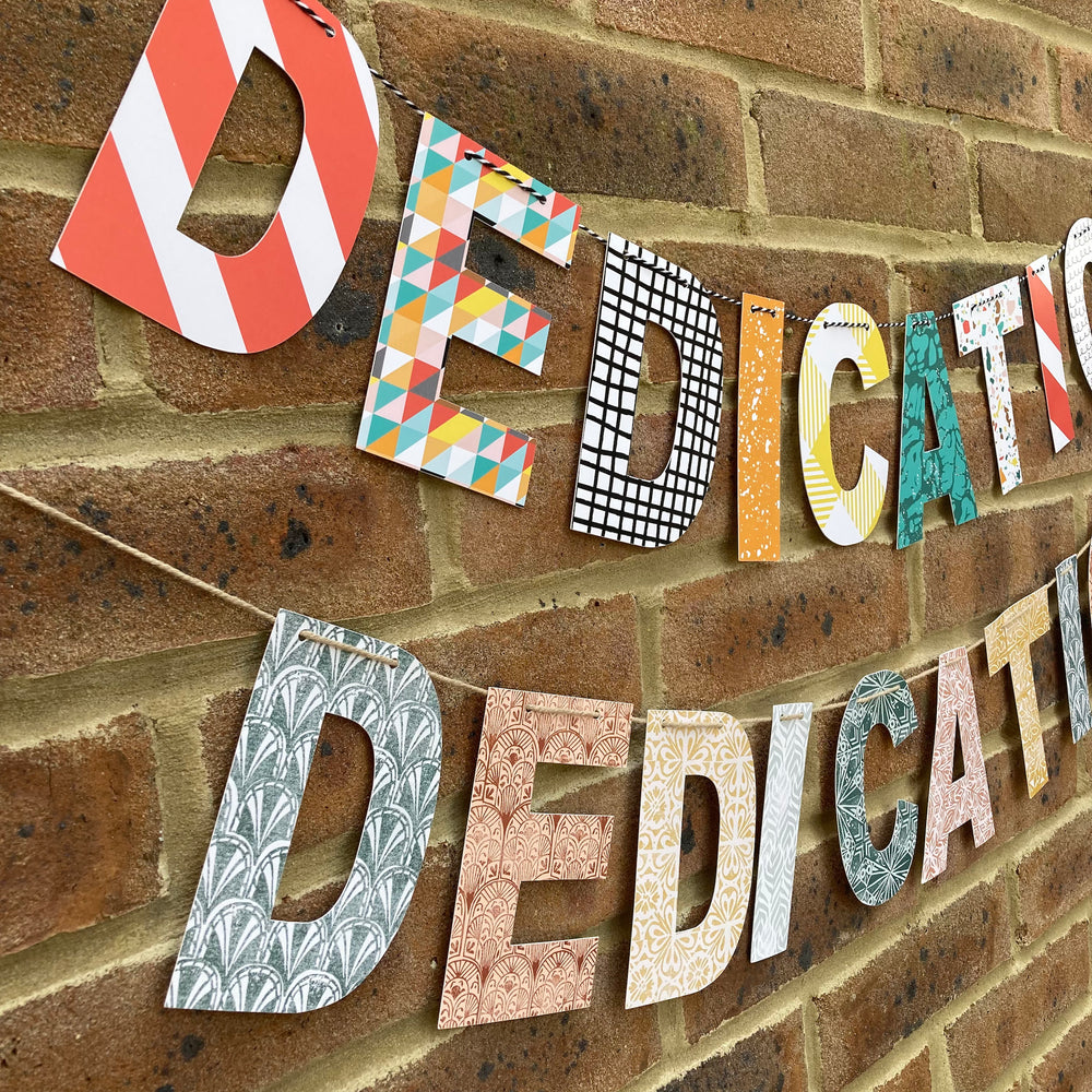 Dedication Garland Decoration