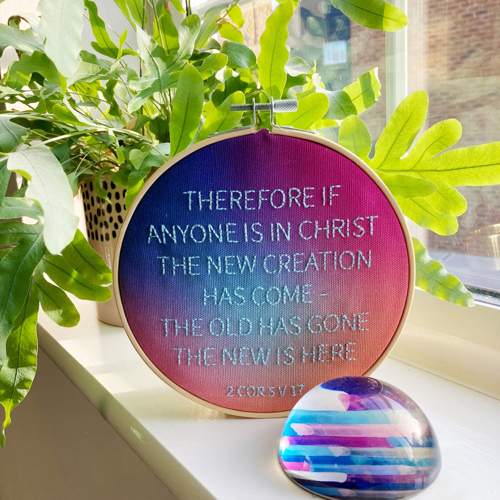 New Creation Christian Embroidery Kit