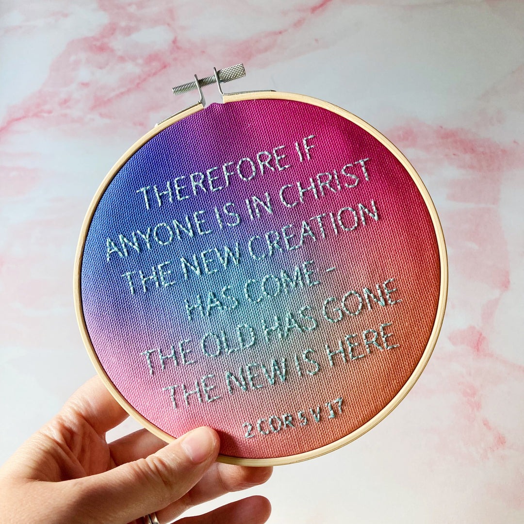 New Creation Christian Embroidery Kit