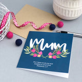 Christian Mum Card - Mother's Day card