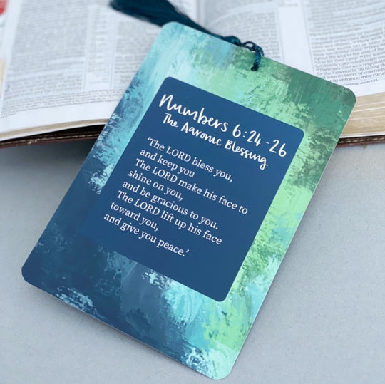 Numbers 6:24-26 Christian Prayer Card