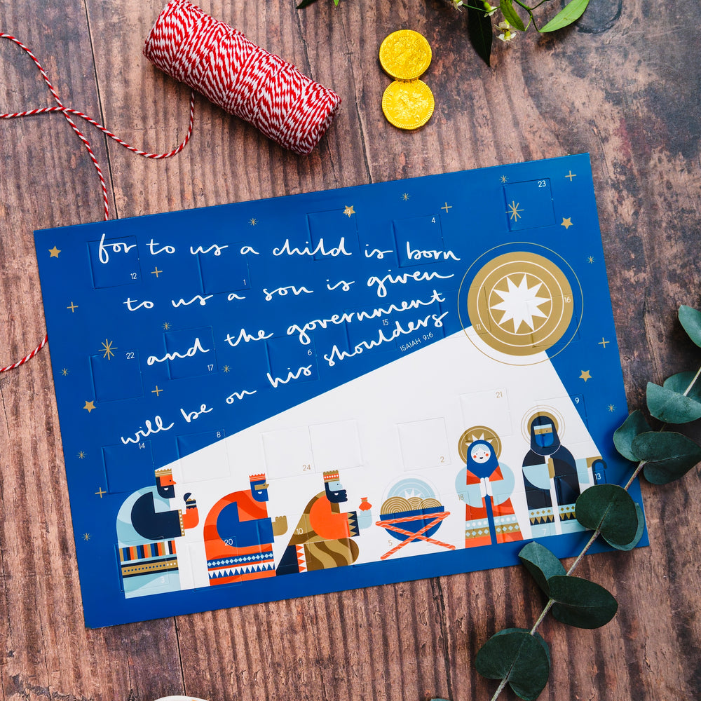 For Unto a Child is Born - Christmas Story Traditional Advent Calendar