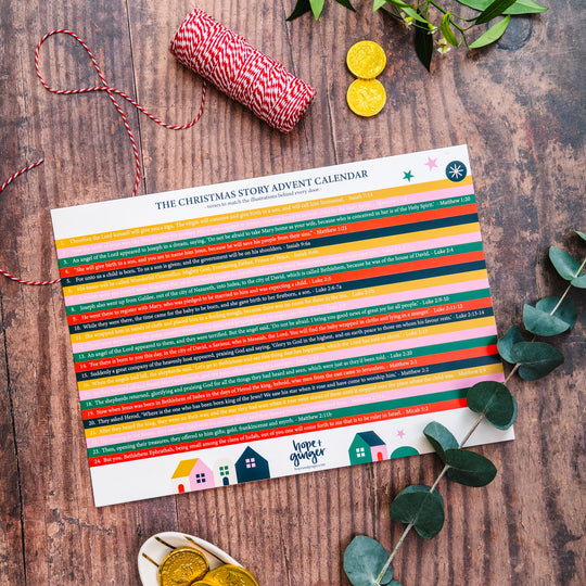 Wonderful Counsellor - Christmas Story Traditional Advent Calendar