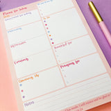 SECONDS SALE Daily Planner - A5 Planner Pad