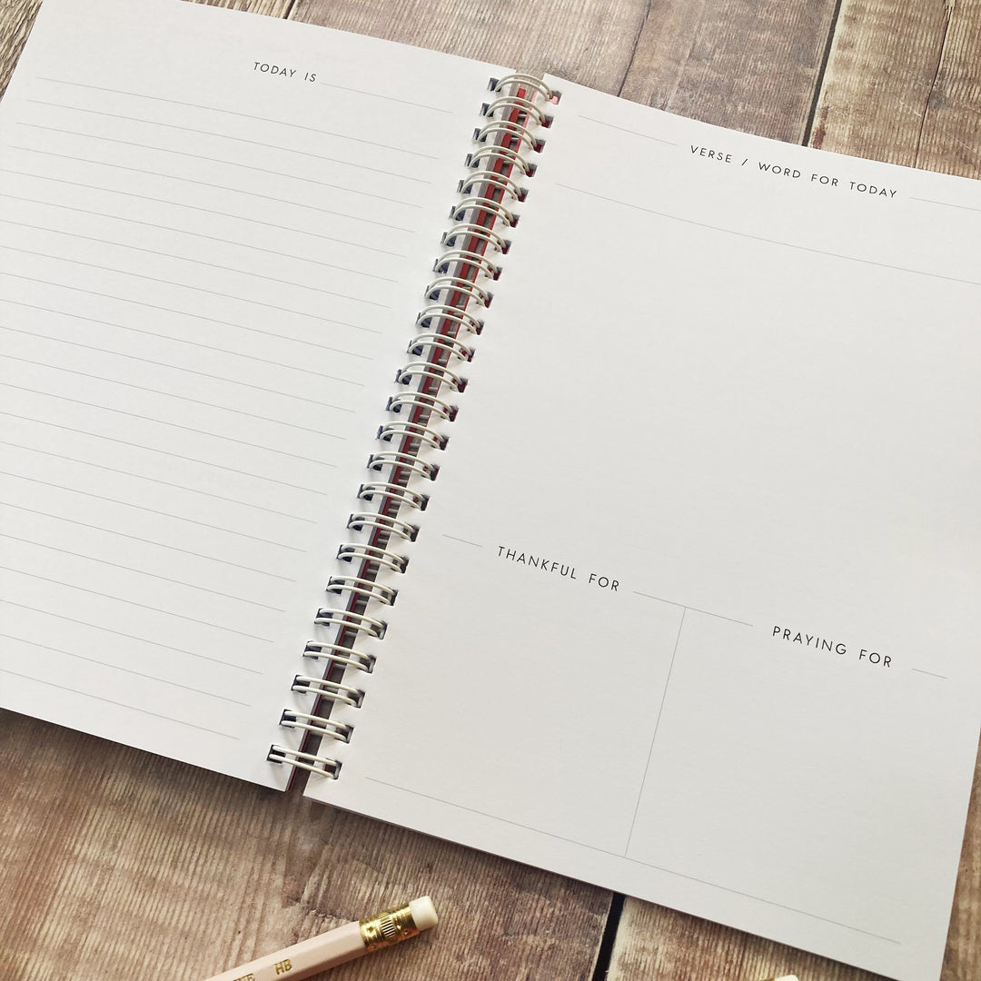 Rejoice, Pray, Give Thanks A5 Devotional Journal