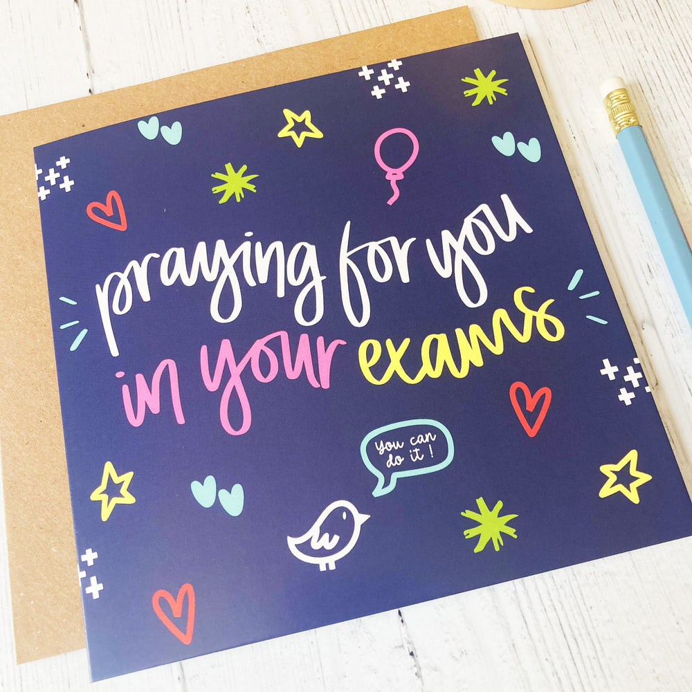 Exam Encouragement Thinking of You Box