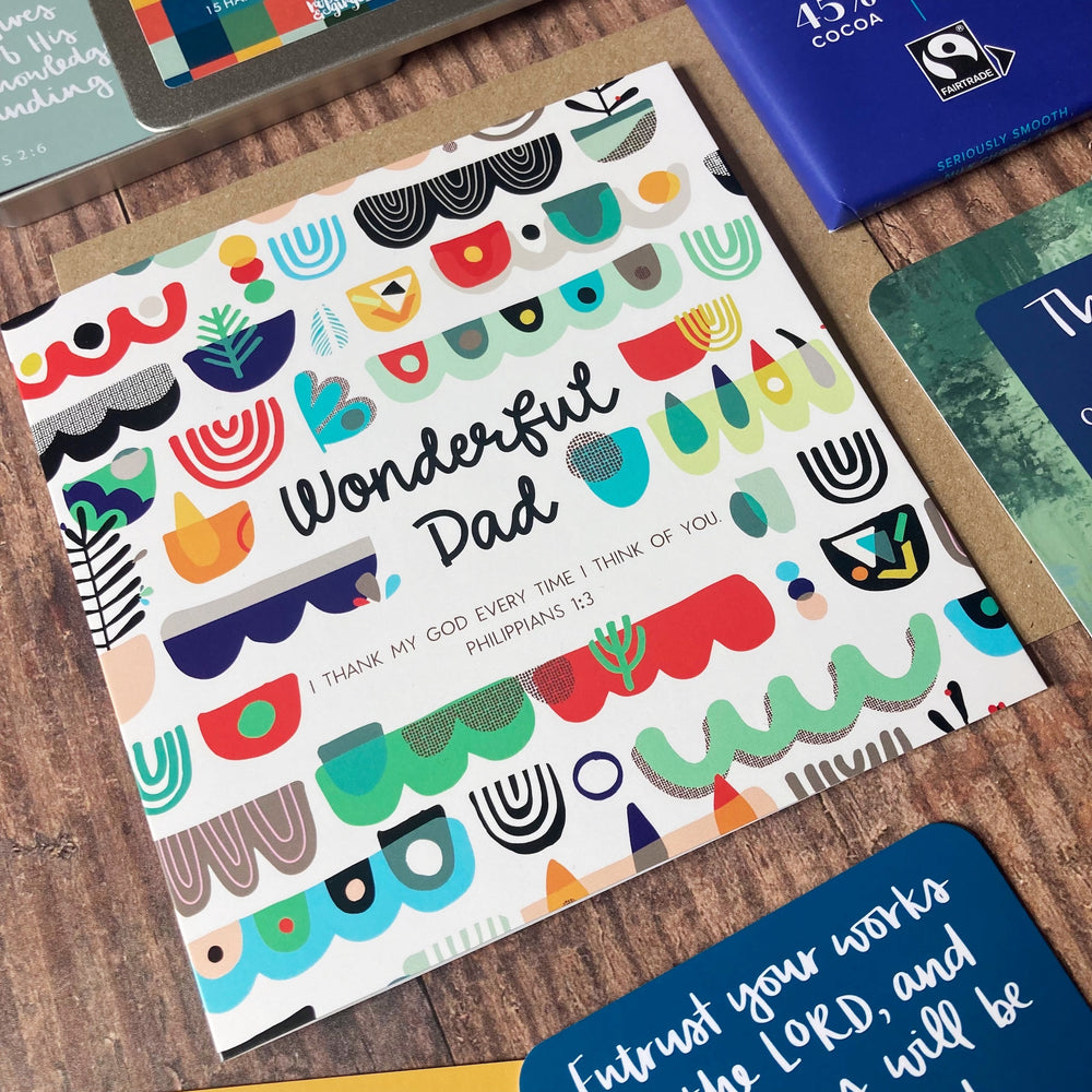 Wonderful Dad Card