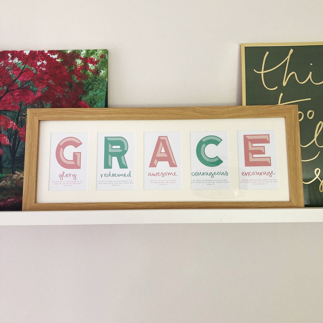 Letter R - A6 Bible Alphabet Print