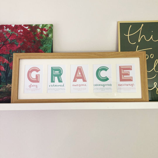 Letter R - A6 Bible Alphabet Print