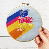 Get Your Hopes Up 2024 Christian Embroidery Kit