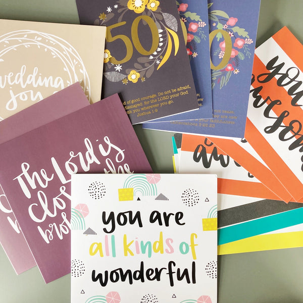 SECONDS SALE - 10 piece Card and Postcard Bundle