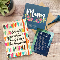 Journal and Prayer Card Mother's Day Gift