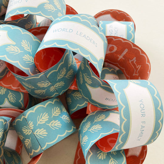 Lent Prayer Paper Chain Set