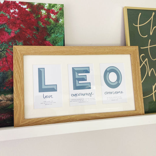 Letter R - A6 Bible Alphabet Print