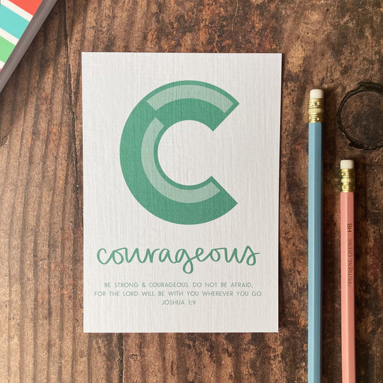 Letter C - A6 Bible Alphabet Print