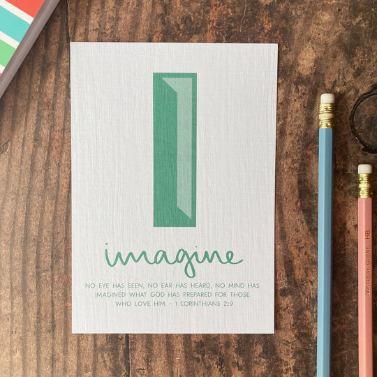 Letter I - A6 Bible Alphabet Print