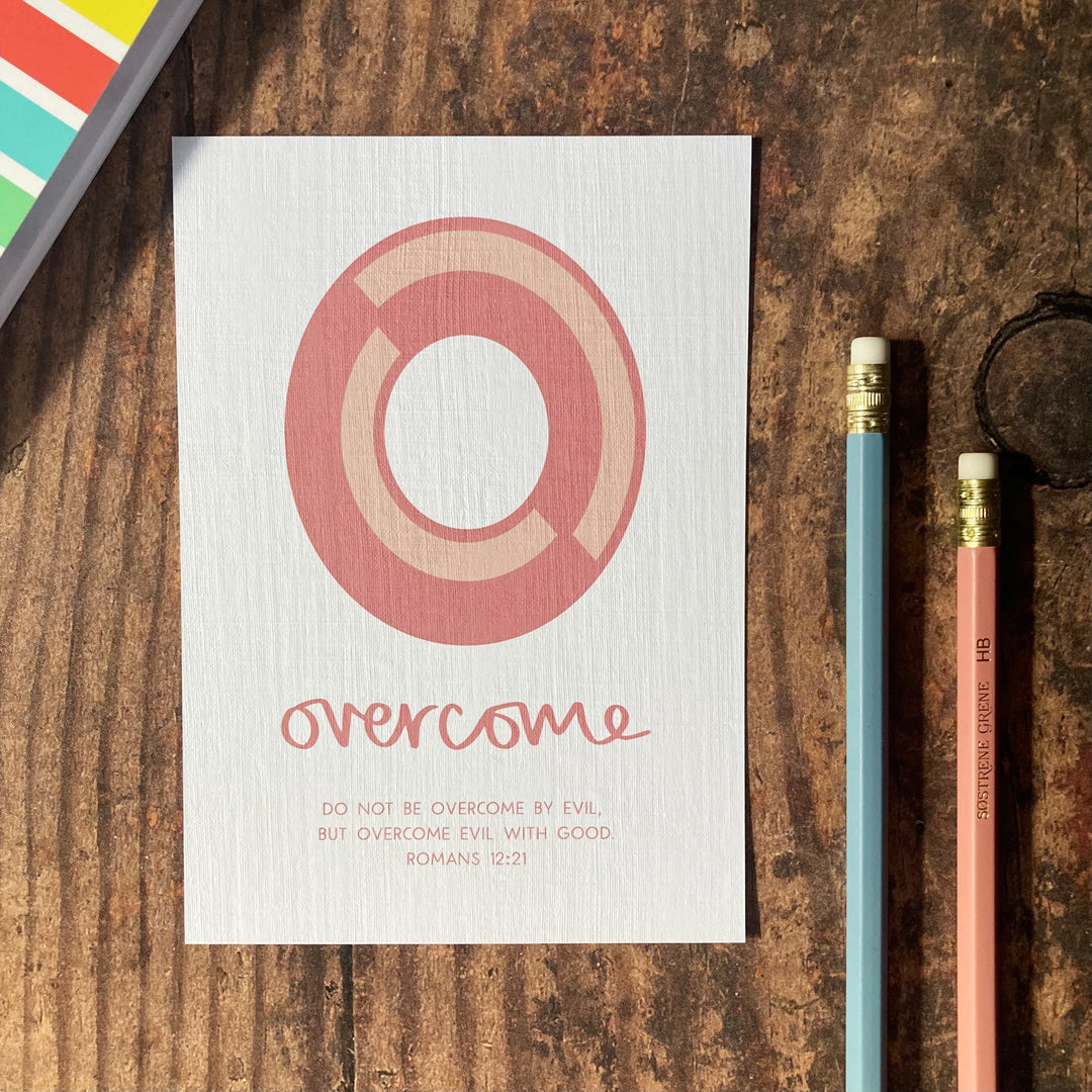 Letter O - A6 Bible Alphabet Print