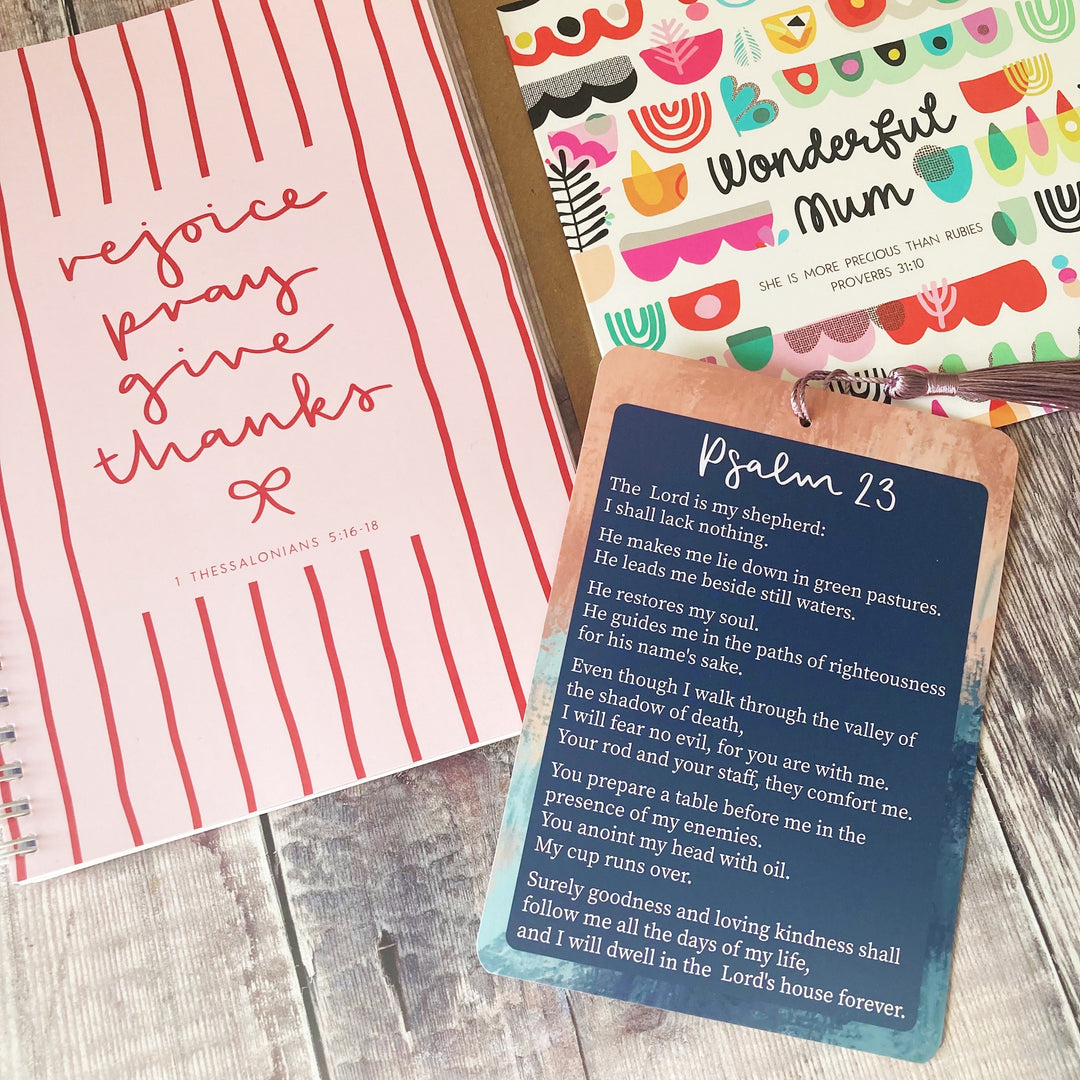 Journal and Prayer Card Mother's Day Gift