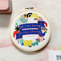 A New Thing Christian Embroidery Kit