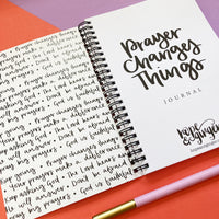 Prayer Changes Things A5 Devotional Notebook