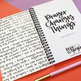 SLIGHT SECONDS - Prayer Changes Things A5 Devotional Notebook