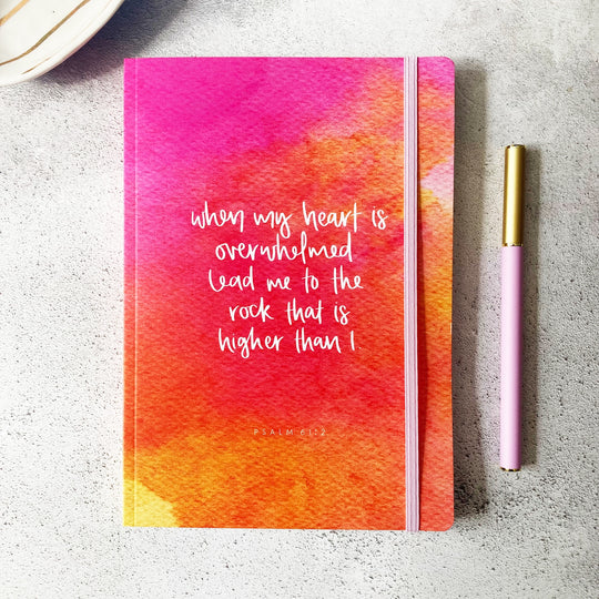 Psalm 61:2 Journal - Rock that is higher than I