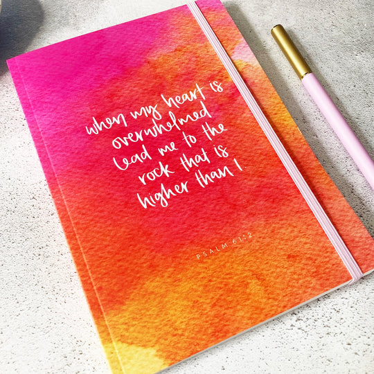 Psalm 61:2 Journal - Rock that is higher than I
