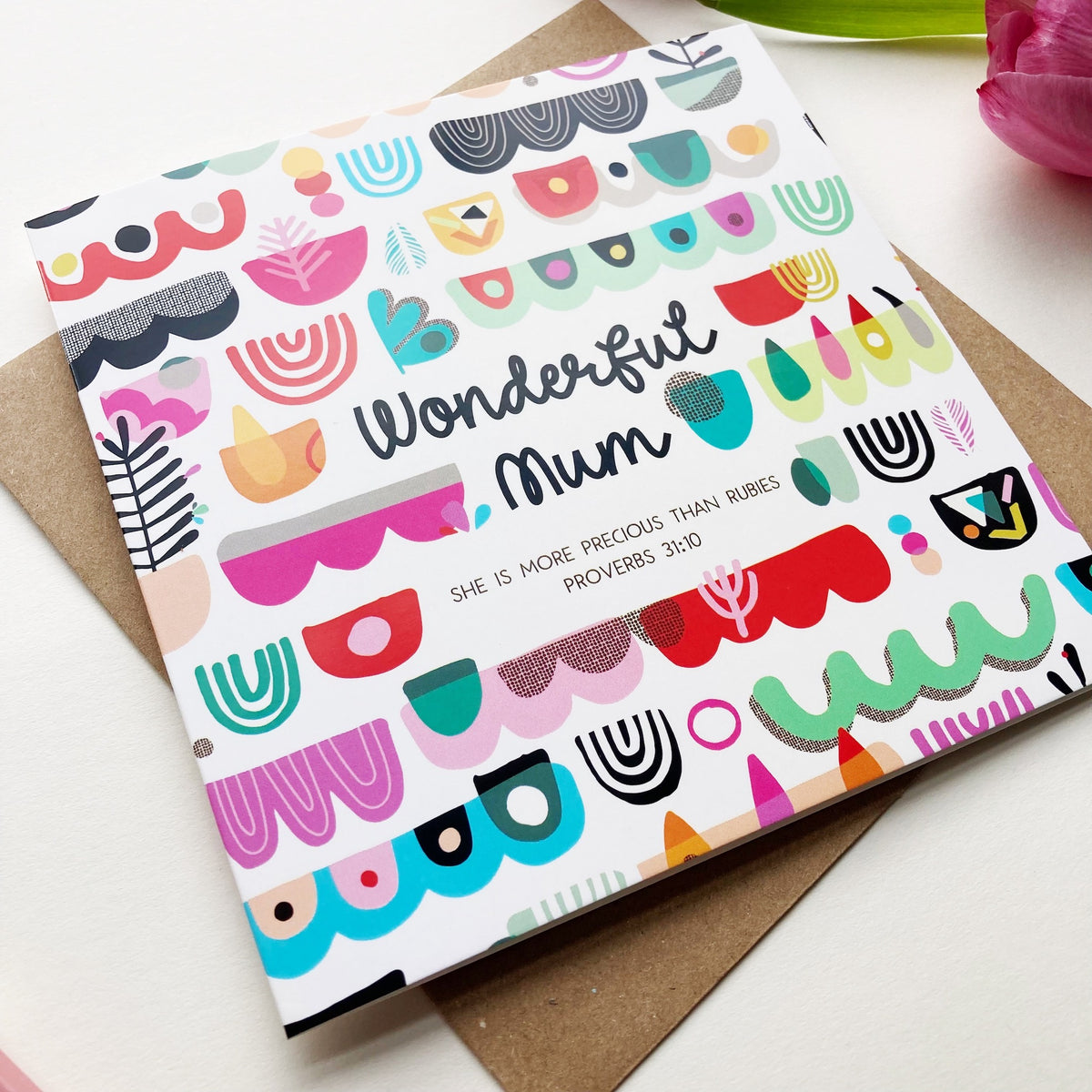 Wonderful Mum Card Hope And Ginger