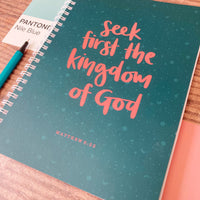 Seek First the Kingdom - Dotted Journal