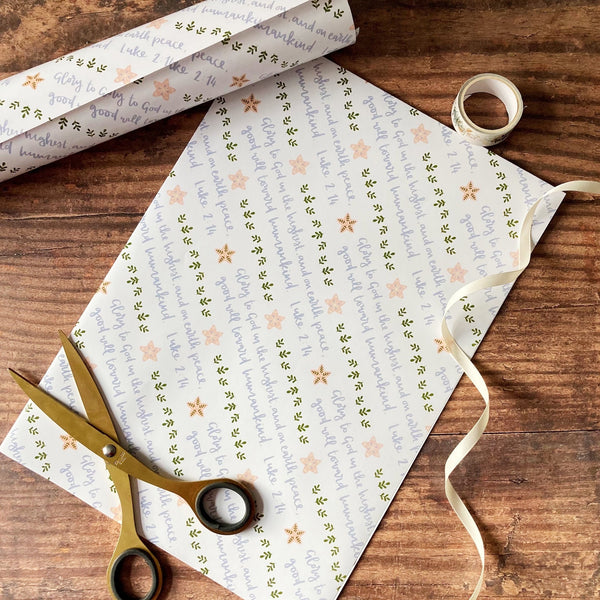 Words of the Angels Gift Wrap
