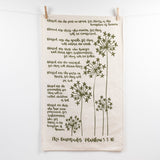 SECONDS SALE - Beatitudes Tea Towel