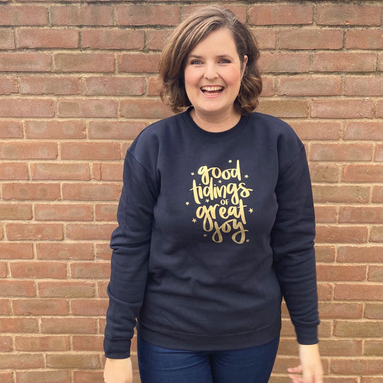 Good Tidings of Great Joy Christmas Jumper