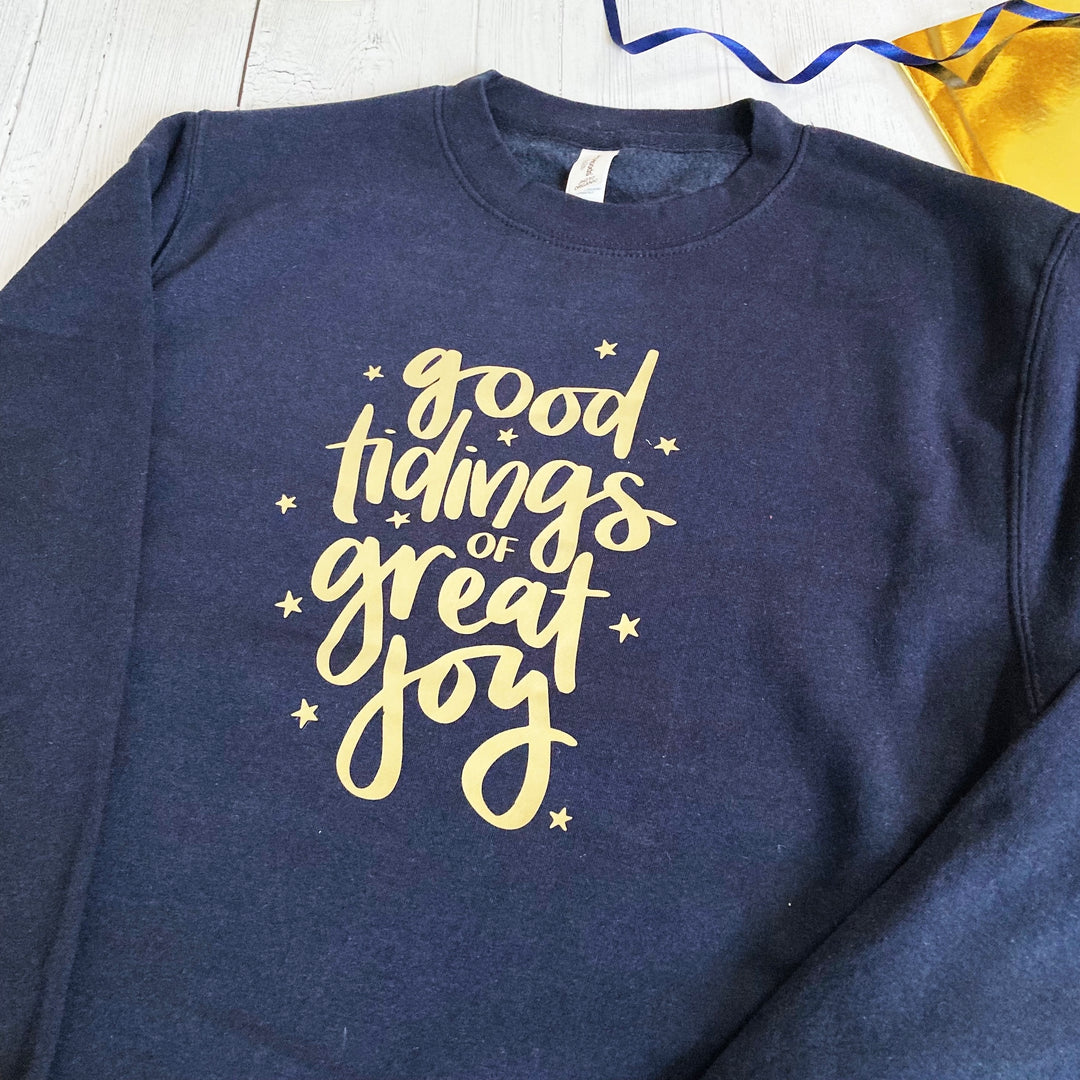 Good Tidings of Great Joy Christmas Jumper