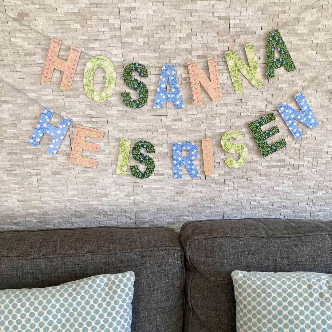 END OF LINE - Hosanna Easter Banner