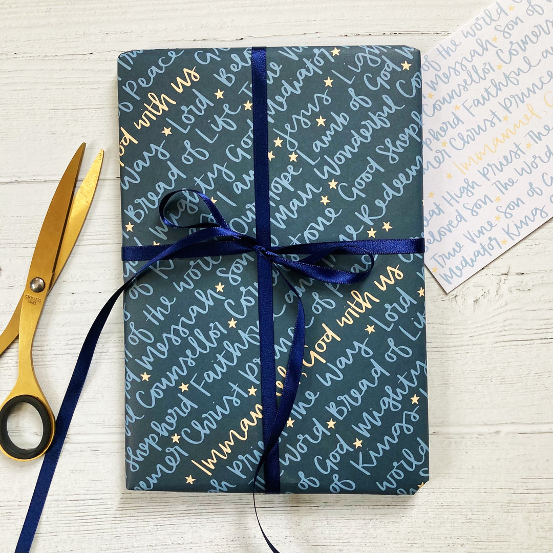 Names of Jesus Gift Wrap