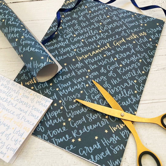 Names of Jesus Gift Wrap