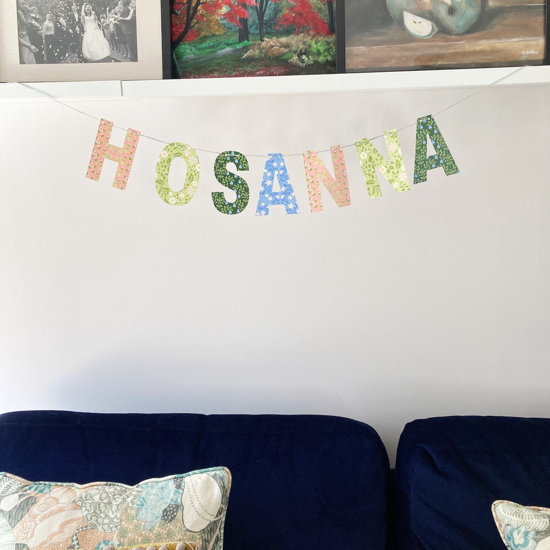 END OF LINE - Hosanna Easter Banner