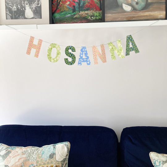END OF LINE - Hosanna Easter Banner