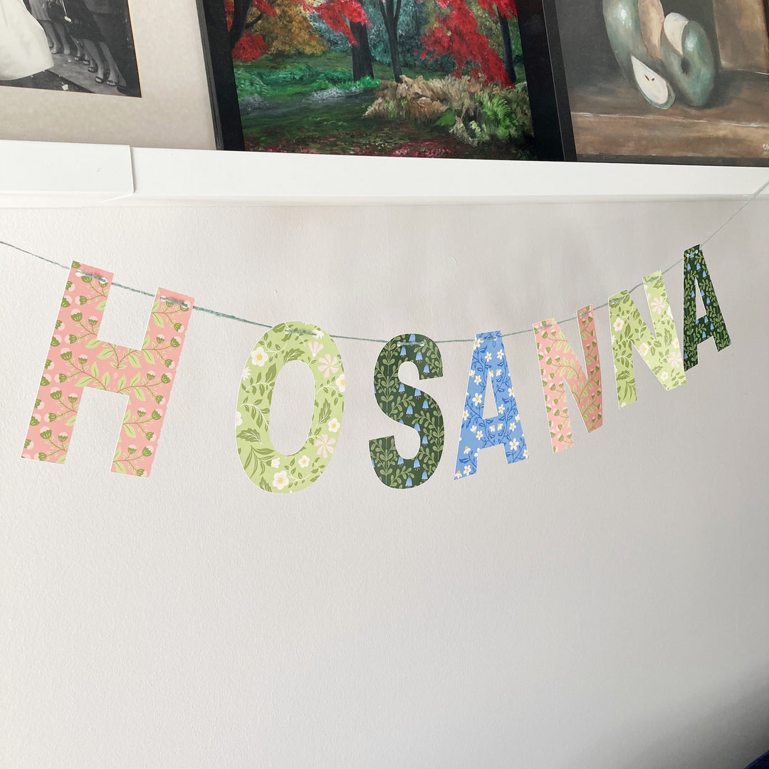 END OF LINE - Hosanna Easter Banner