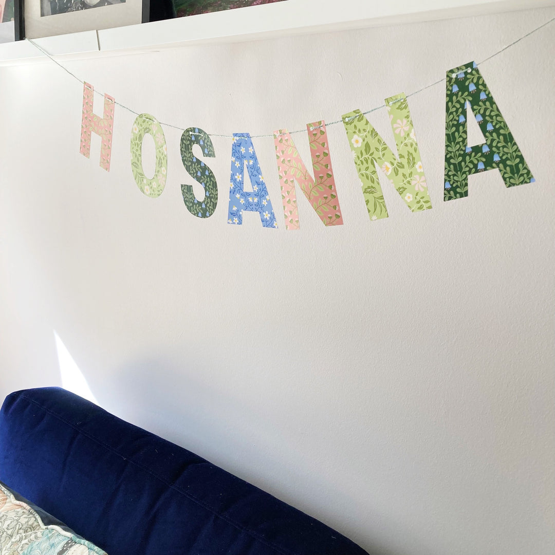 END OF LINE - Hosanna Easter Banner