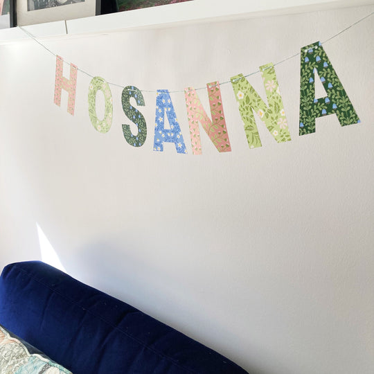 END OF LINE - Hosanna Easter Banner