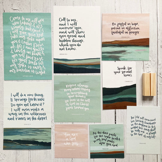 END OF LINE 4 PRINT BUNDLE - Pause and Pray Prints