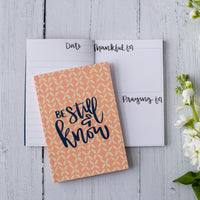 SECONDS SALE - Be Still and Know A6 Mini Devotional Journal